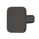 Ashton Knob Zinc Alloy Matte Black 27x28mm
