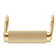 Tocco Pull Handle Zinc Alloy Bru Gold Col 160mm Fixing Centres
