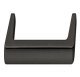 Conica Pull Handle Zinc Alloy Matte Black 160mm Fixing Centres
