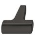 Conica Knob Zinc Alloy Matte Black 47x32mm