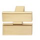 Split Knob Zinc Alloy Bru Gld Col 60x27.5mm