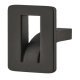 Inverto Knob Handle Zinc Alloy Matte Black 52x31mm