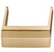 Fion Pull Handle Zinc Alloy Bru Gld 160mm Fixing Centres