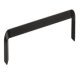 Lines D Pull Handle Zinc Alloy Matte Black 160mm Fixing Centres