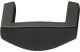 Montrose D Pull Handle Zinc Alloy M.Black 160mm Fixing Centres