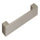 Conway D Pull Handle Aluminium Stainless Steel Effect 192mm Fixing Centres