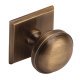 Albury Knob+BP Brass Antique Brz D32x34mm