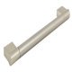 Gigi Keyhole BarHdl Zinc Alloy/Stainless Steel D13mm 192mm Fixing Centres