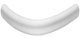 Cedar Bow Handle Steel Matte Chrome D10mm 128mm Fixing Centres