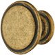 Angus Knob Zinc Alloy Antique Brass D30x23mm