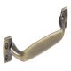 Knightsbridge D Pull Handle Zinc Alloy AB 96mm Fixing Centres