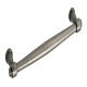 Staffora Bar Handle C.Iron Natural 160mm Fixing Centres