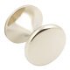 Chloeu Knob Brass Polished Nickel D32/30x34mm