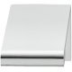 Quinn Pull Handle Aluminium Silver 42x18mm 50mm Fixing Centres