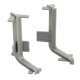 Gola System B+ Profile Conn.Int/Ext Crn Plastic Silver