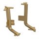 Gola System B+ Profile Conn.Int/Ext Crn Plastic Brs