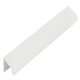 Curve Profile Handle Aluminium SSE 416mm Fixing Centres
