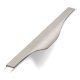 Noma Profile Handle Aluminium Stainless Steel Effect 256mm Fixing Centres