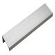 Vidya Profile Handle Aluminium Nickel 40x20x128mm Fixing Centres
