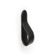 Belt Loop Knob Zinc Alloy Matte Black 22x63mm