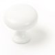 Duke Knob Zinc Alloy Matte White D31.5x25.6mm