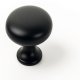 Duke Knob Zinc Alloy Matte Black D31.5x25.6mm