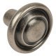 Eden Knob Zinc Alloy Antique Pewter D32x25mm