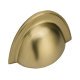 Bevera Cup Handle Brass Bru Brs 64mm Fixing Centres