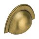 Bevera Cup Handle C.Iron Aged Brs 64mm Fixing Centres