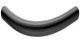 Bow Handle Steel Black RAL9017 D10x32x160mm Fixing Centres