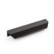 Vann Pull Handle Zinc Alloy Matte Black 128mm Fixing Centres