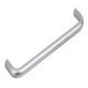 D Pull Handle Steel D8mmx35mm Mat Chrome 256mm Fixing Centres