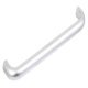 D Pull Handle Steel D10mmx35mm Mat Chrome 96mm Fixing Centres