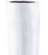 Profile Rod+Cvr D6x1000mm Drawer.Steel/Plastic Wht