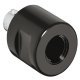 Symo3000 Lock Handle Case wo Rings RH Black