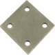 Connecting Plate 4 Hole 50x50x1.5mm Steel