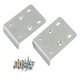 Hinge Mnt Repair Plate Set PM Euro Bright Zinc Plated