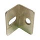 Angled Bracket w Hrz Slot Steel Bright Zinc Plated