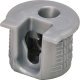 Rafix 20 Housing w Ridge 19mm Plastic Silver