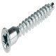 Confirmat Screw D10x50mm D5.0mm SZ3 Steel Glv