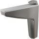 Moon Shelf Support 4-25mm Zinc Alloy/Plastic Mt.Nickel