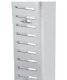 Shelf Support Strip Rectangle/SM 3.5m SNP