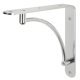 Fixed Bracket 222x222mm 40kg/Pr Steel PC