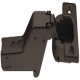 93D Hinge 900mm Dr INS w Spring NP Black