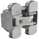 180D 3D Con Cabinet Hinge Zinc Alloy/Plastic MCP/Grey