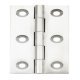 Broad Style Hinge 64x35mm Brass SC