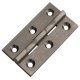 Butt Hinge 64x35mm w Stainless Steel Pin Brs Pewter