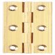 Broad Style Hinge 64x35mm Brass SL