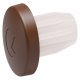 Door Buffer D5x2.5mm Plug-in Plastic Mt.Brw