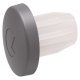 Door Buffer D5x2.5mm Plug-in Plastic Mid Grey